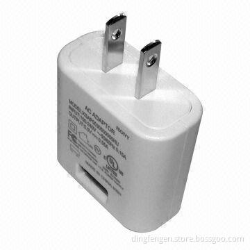 5V/550mA USB charger for any mobile device, UL, FCC, PSE safety approved